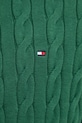Tommy Hilfiger sweter bawełniany MW0MW33132 zielony