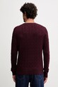 Odzież Tommy Hilfiger sweter bawełniany MW0MW33132 bordowy