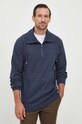 BOSS sweter z domieszką wełny granatowy 50500639