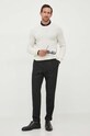 Светр з кашеміру BOSS 50500668 бежевий AW23