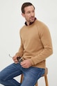 Светр з кашеміру BOSS бежевий 50500668