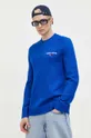 kék Tommy Jeans pulóver Férfi