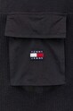 Бавовняний светр Tommy Jeans DM0DM17771 чорний