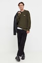 Bavlněný svetr Tommy Jeans DM0DM17776 zelená AW23