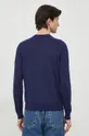 Volnen pulover Trussardi mornarsko modra