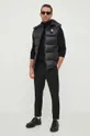 Vlnený sveter Karl Lagerfeld čierna