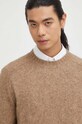 Tiger Of Sweden maglione in lana marrone T71918003