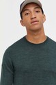 Vlnený sveter Superdry zelená M6110514A.7ZR