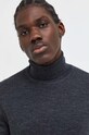 Superdry sweter wełniany szary M6110516A.HEB