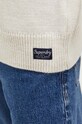 Светр з домішкою вовни Superdry M6110528A.1GP бежевий