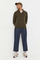 Superdry sweter z domieszką wełny M6110563A.XW4 zielony AW23