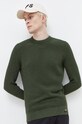 Superdry sweter bawełniany zielony M6110567A.1GS