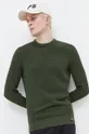 zöld Superdry pamut pulóver