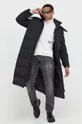 Karl Lagerfeld Jeans sweter z domieszką wełny beżowy
