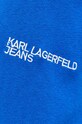 Πουλόβερ με προσθήκη μαλλιού Karl Lagerfeld Jeans 236D2000 μπλε
