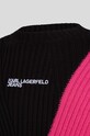 Karl Lagerfeld Jeans pulover 236D2001 KLJ RIBBED BLOCKED SWEATER 236D2001