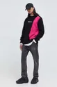 Sveter Karl Lagerfeld Jeans 236D2001 KLJ RIBBED BLOCKED SWEATER viacfarebná