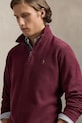Βαμβακερή μπλούζα Polo Ralph Lauren μπορντό 710671929