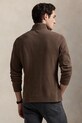 Bavlněná mikina Polo Ralph Lauren 710671929 hnědá AW25