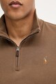 Pamučna dukserica Polo Ralph Lauren 710671929 smeđa