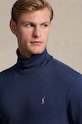Odzież Polo Ralph Lauren sweter bawełniany 710760126 granatowy