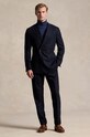 Βαμβακερό πουλόβερ Polo Ralph Lauren σκούρο μπλε 710760126