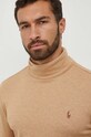 Polo Ralph Lauren sweter bawełniany beżowy 710760126