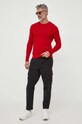 Polo Ralph Lauren sweter wełniany 710876762 czerwony AW25