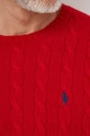 Polo Ralph Lauren sweter wełniany 710876762 czerwony