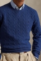 Одяг Вовняний светр Polo Ralph Lauren 710876762 темно-синій