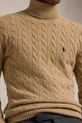Volnen pulover Polo Ralph Lauren bež 710876836