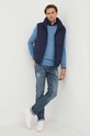 Polo Ralph Lauren sweter wełniany 710876846 niebieski AW23