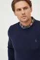 tmavomodrá Vlnený sveter Polo Ralph Lauren