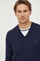 tmavomodrá Vlnený sveter Polo Ralph Lauren