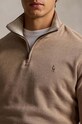 Odzież Polo Ralph Lauren sweter bawełniany 710877001 brązowy