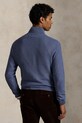 Бавовняний светр Polo Ralph Lauren 710932304 блакитний SS25
