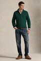 Одяг Бавовняний светр Polo Ralph Lauren Ls Hz Long Sleeve 710932304 зелений