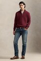 Одежда Хлопковый свитер Polo Ralph Lauren Ls Hz Long Sleeve 710932304 бордо