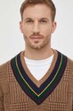 Polo Ralph Lauren gyapjú pulóver bézs 710917160