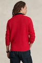 Вовняний светр Polo Ralph Lauren 710918805 червоний AW23
