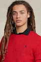 Вовняний светр Polo Ralph Lauren червоний 710918805