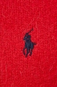 Шерстяной свитер Polo Ralph Lauren 710918805 красный