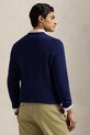 Volnen pulover Polo Ralph Lauren 710918805 mornarsko modra AW23