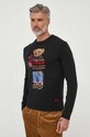 Polo Ralph Lauren sweter z domieszką wełny 710920411 czarny