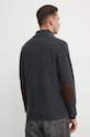 Îmbrăcăminte Barbour cardigan din lana MKN0731 gri