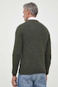 Вовняний светр Barbour MKN0844 зелений AA00