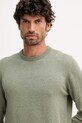 Бавовняний светр Barbour Essentials зелений MKN0932