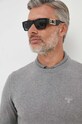 Barbour sweter bawełniany Essentials szary MKN0932