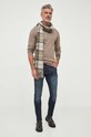 Памучен пуловер Barbour Essentials MKN0932 бежов AA00