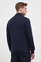 Дрехи Памучен пуловер Barbour MKN1074 тъмносин